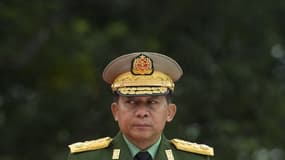 Le chef de l'armée birmane Min Aung Hlaing.