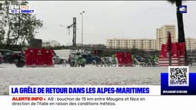 Alpes-Maritimes: de nouveaux orages de grêle dans le département ce lundi soir