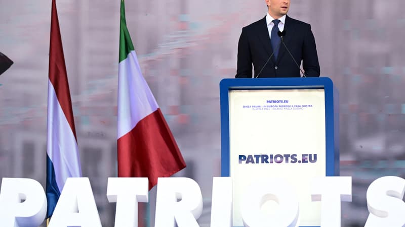 "Notre victoire est proche": Jordan Bardella rassure ses alliés européens au rassemblement de l'extrême droite à Milan