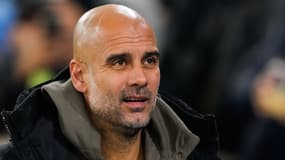 Pep Guardiola pendant un match de Manchester City en novembre 2022