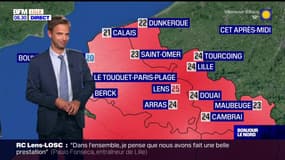 Météo Nord-Pas-de-Calais: un ciel voilé ce lundi, jusqu'à 24°C attendus à Lille