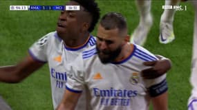 Real Madrid-Man. City : Benzema marque le troisième but sur penalty