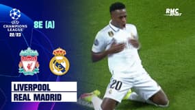 Liverpool-Real Madrid : Vinicius Junior égalise sur une bourde d'Alisson (2-2)