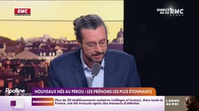 Les histoires de Charles Magnien : Nouveaux nés au Pérou, les prénoms les plus étonnants - 04/01