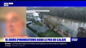 Inondations dans le Pas-de-Calais: "l'après-crise sera tout aussi voire plus compliqué" pour les habitants
