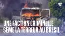 Incendies, commerces saccagés, échanges de tirs: le "syndicat du crime" sème la terreur au Brésil 