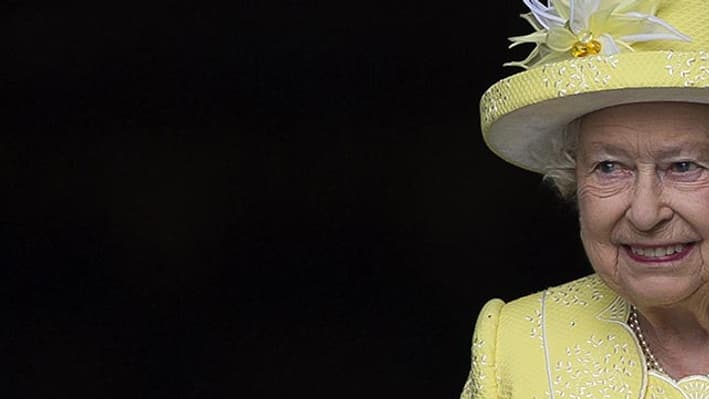 La reine Elizabeth II en 2016. La reine Elizabeth II en 2016.