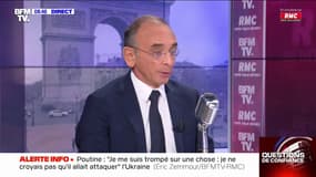 Eric Zemmour sur RMC et BFMTV le 30 mars 2022