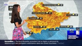 Météo Alpes-Maritimes: un ciel plus voilé sur le littoral et des risques d'orages dans les terres