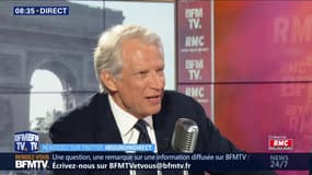 Dominique de Villepin s'inquiète qu'il n'y ait pas de "contre-discours" à la politique de Donald Trump dans la vie internationale