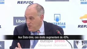 Liga : Tebas ironise sur le transfert sans importance de Cristiano Ronaldo