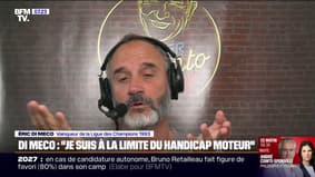 «Je suis sur le point de handicap de moteur»: Éric di Meco Alert sur les conséquences d'un sport de haut niveau sur le corps