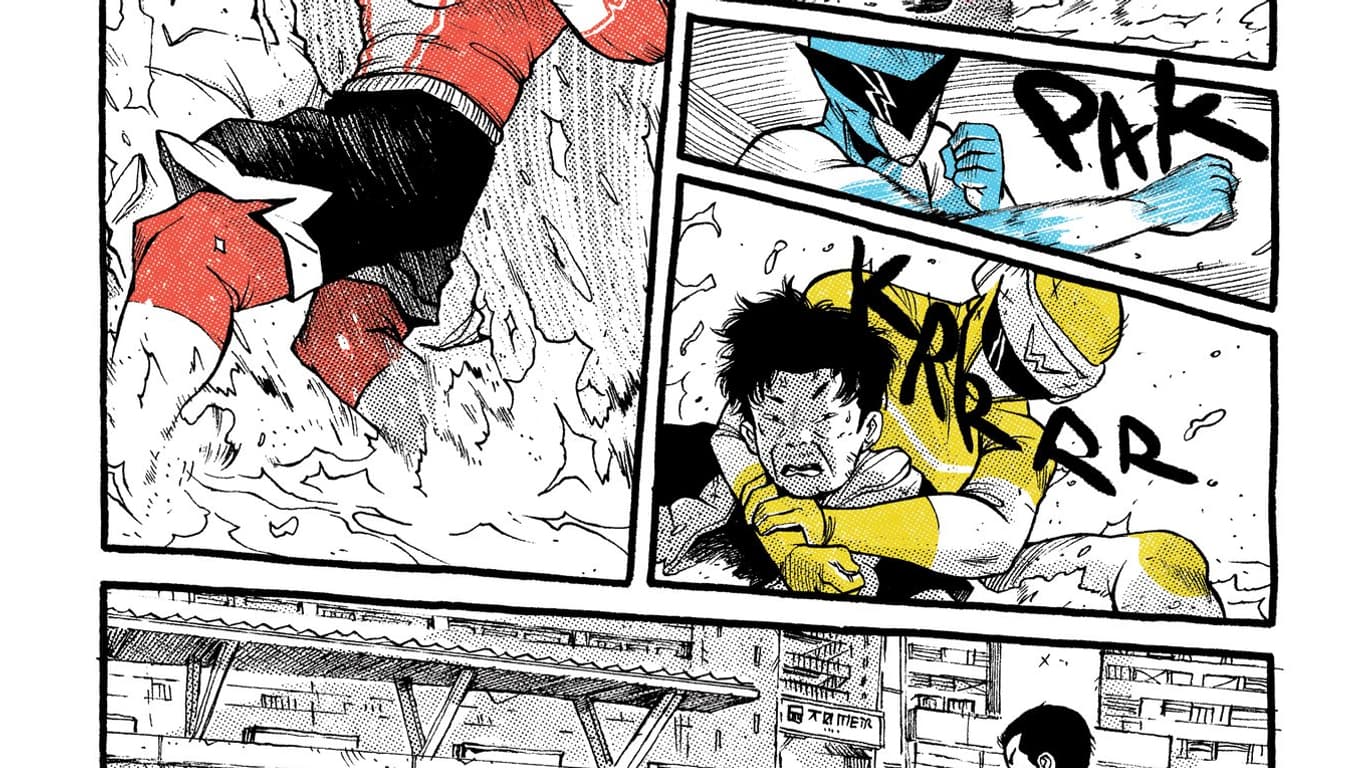 Une planche de "Shin Zero" de Mathieu Bablet et Guillaume Singelin
