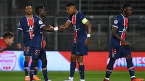 Les joueurs du PSG