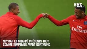 Neymar et Mbappé présents, Kimpembe de retour à deux jours de PSG - Dortmund