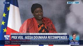 La militante camerounaise Aissa Doumara a remporté le 1er prix Simone Veil pour sa lutte contre les mariages forcés