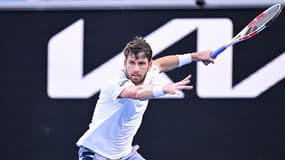 Cameron Norrie à l'Open d'Australie, le 22 janvier 2024
