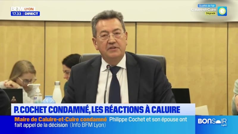 Caluire-et-Cuire: le maire Philippe Cochet condamné à de la prison ferme