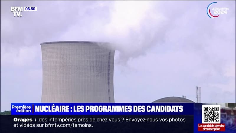 Nucléaire: que proposent le RN, le camp présidentiel et le Nouveau Front populaire?