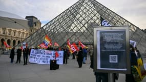 Le musée du Louvre en grève le 15 décembre 2025