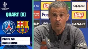 PSG-Barça : "Un match totalement différent pour moi", reconnaît Luis Enrique