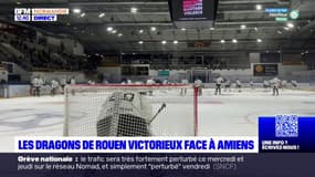 Les Dragons de Rouen victorieux face à Amiens