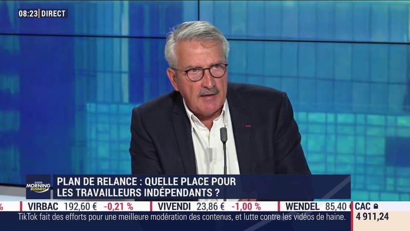 François Hurel, président de l'Union des autoentrepreneurs