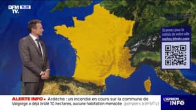 La météo pour ce vendredi 18 juillet 2025