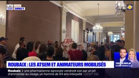 Roubaix: les Atsem et les animateurs mobilisés