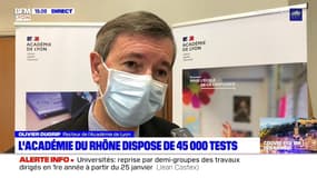 L'académie de Lyon dispose de 45.000 tests