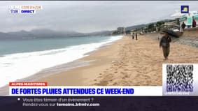 Alpes-Maritimes: de fortes pluies attendues ce week-end