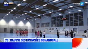Yvelines: le nombre de licences augmente en handball féminin