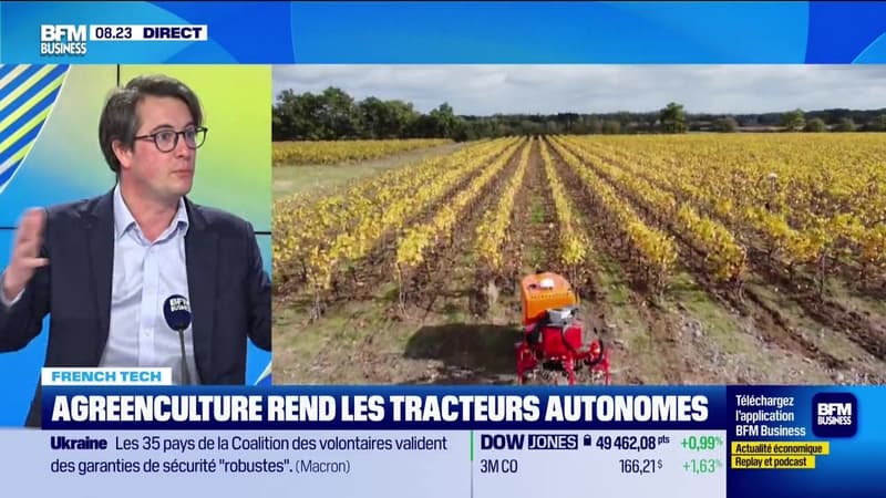 French Tech : Agreenculture rend les tracteurs autonomes - 07/01