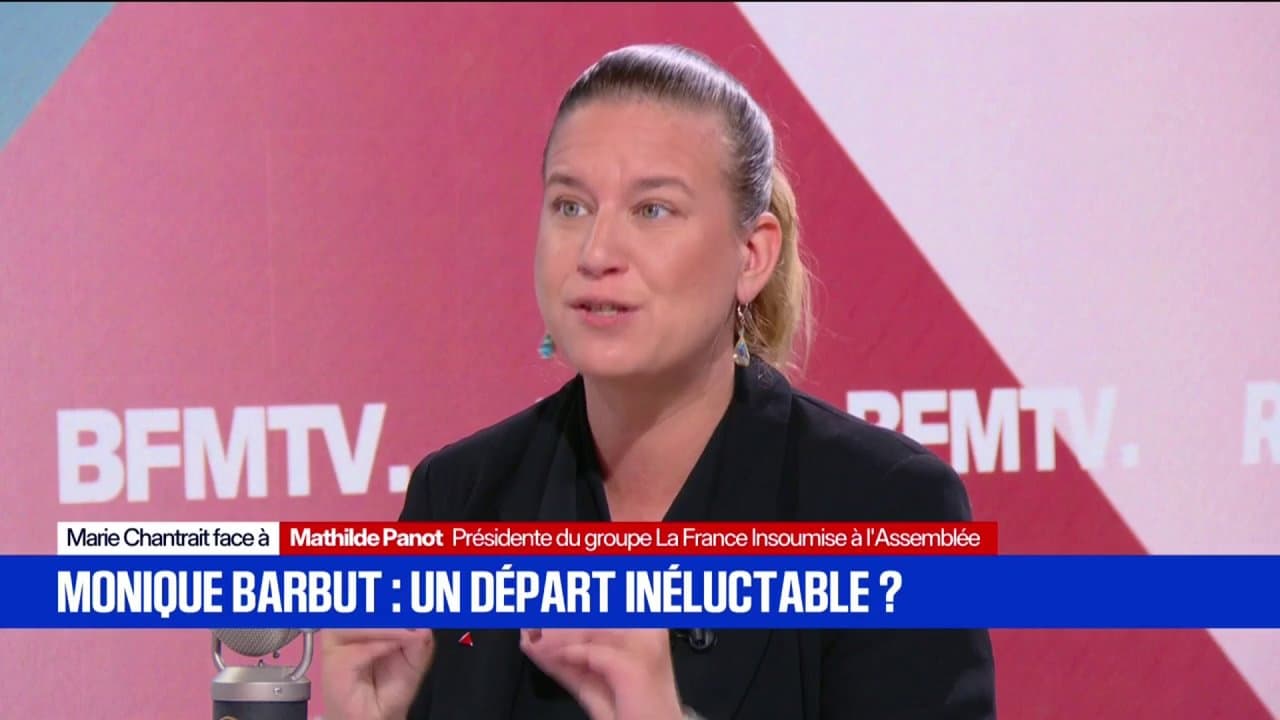 "La macronie est en train de s'effondrer sur elle-même": Mathilde Panot (LFI) sur la démission de Monique Barbut présentée à Emmanuel Macron