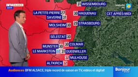 Météo Alsace: un mardi ensoleillé avec quelques nuages, 30°C à Sélestat et Colmar