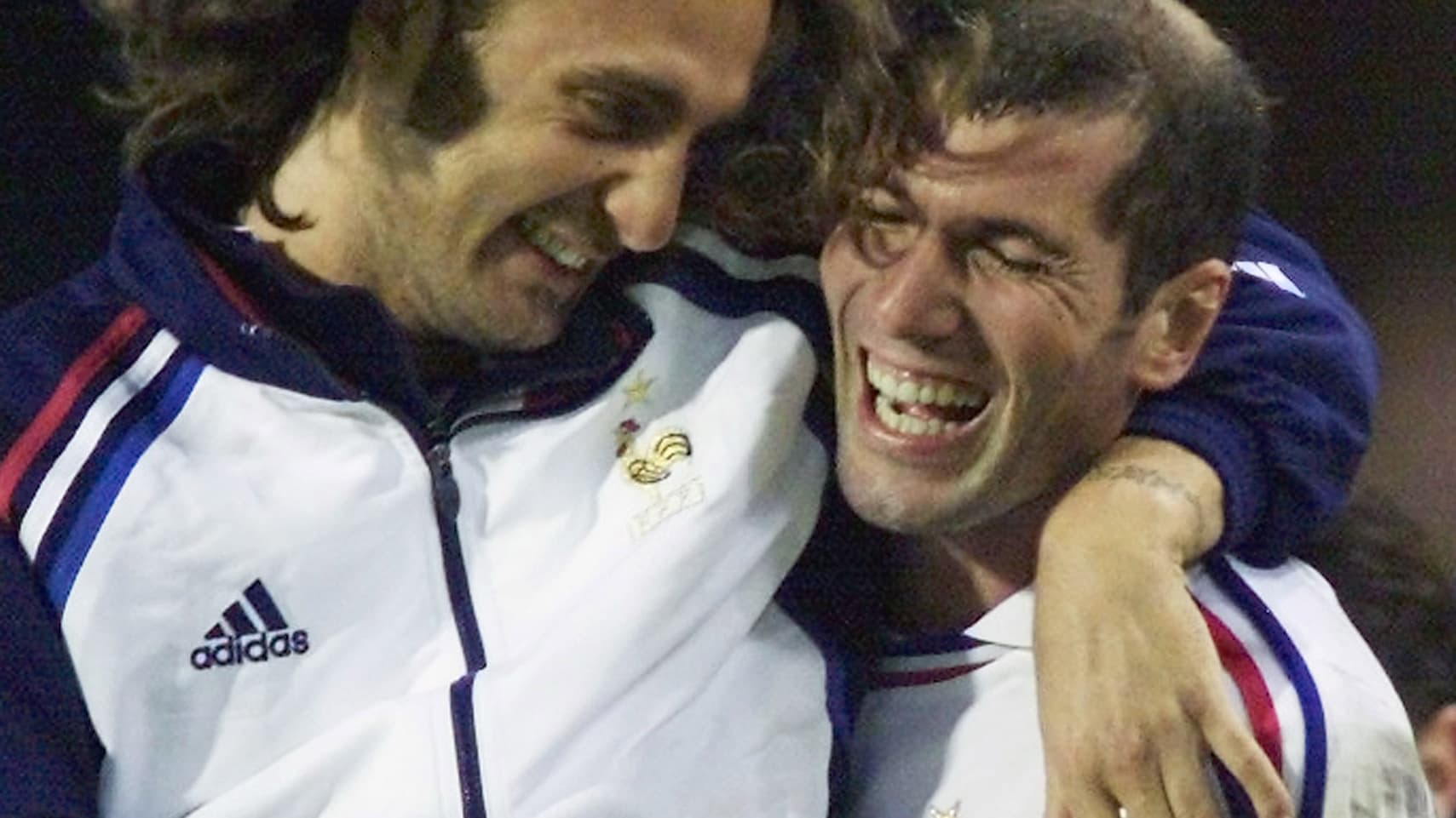 Duga et Zizou champions d'Europe, en 2000 Duga et Zizou champions d'Europe, en 2000