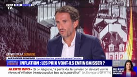 Inflation: "Les classes populaires ne peuvent plus consommer un certain nombre de produits"» déclare Alexandre Bompard (PDG de Carrefour)