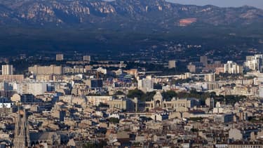 Quartiers du nord-est de Marseille, en septembre 2018.