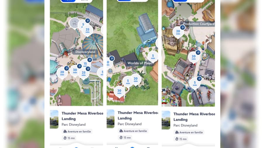 Exemple de temps d'attente sur les attractions Space Mountain, Buzz L'Éclair ou encore La Tour de la terreur ce lundi 29 juillet 2024 à midi Exemple de temps d'attente sur les attractions Space Mountain, Buzz L'Éclair ou encore La Tour de la terreur ce lundi 29 juillet 2024 à midi