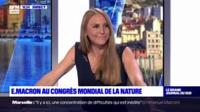 Marseille: Emmanuel Macron au Congrès mondial de la nature