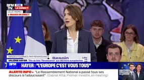 Valérie Hayer sur l'IVG: "Nous l'inscrirons dans la Charte européenne des droits fondamentaux" 