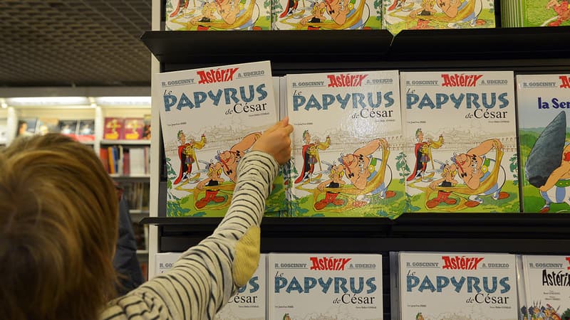 Le dernier volet d'Astérix, Le Papyrus de César, était de très loin n'°1 des ventes en 2015.