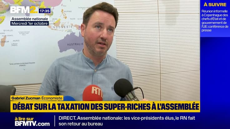 Gabriel Zucman appelle à ne pas "sous-estimer la créativité" des plus riches "pour échapper à l'impôt"