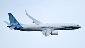 Un Boeing 737-10 Max lors du 54ème Salon international de l'aéronautique et de l'espace de Paris, le 19 juin 2023 à l'aéroport du Bourget (photo d'illustration).
