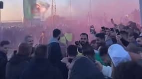 Bennacer accueilli dans une très chaude ambiance à Marseille - le 04/02/2025