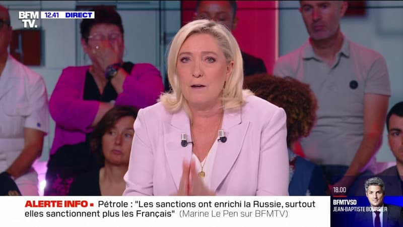 Marine Le Pen sur la NUPES: 