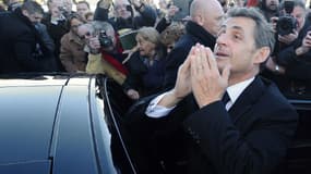 Nicolas Sarkozy à Châtelaillon-Plage le 29 janvier 2014