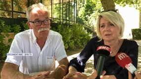 Les parents d'Alexia Daval, ce lundi.