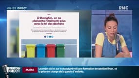 Les résidents de Shanghai doivent trier leurs ordures dans 4 bacs différents 