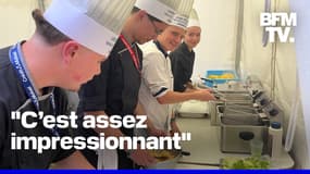 ROBIN DE BFM - Ces lycéens cuisinent pour Gims, Pierre Garnier ou encore Ninho et Niska 